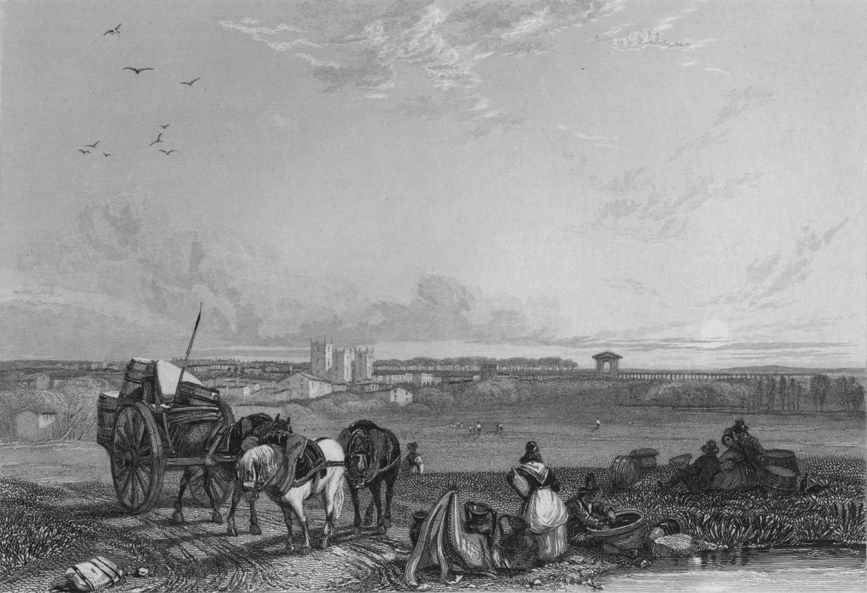 مونبيليه ، فرنسا ، 1838. بواسطة جيمس تيبيتس ويلمور