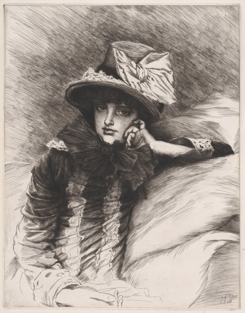 بيرثا ، 1883. بواسطة جيمس تيسو