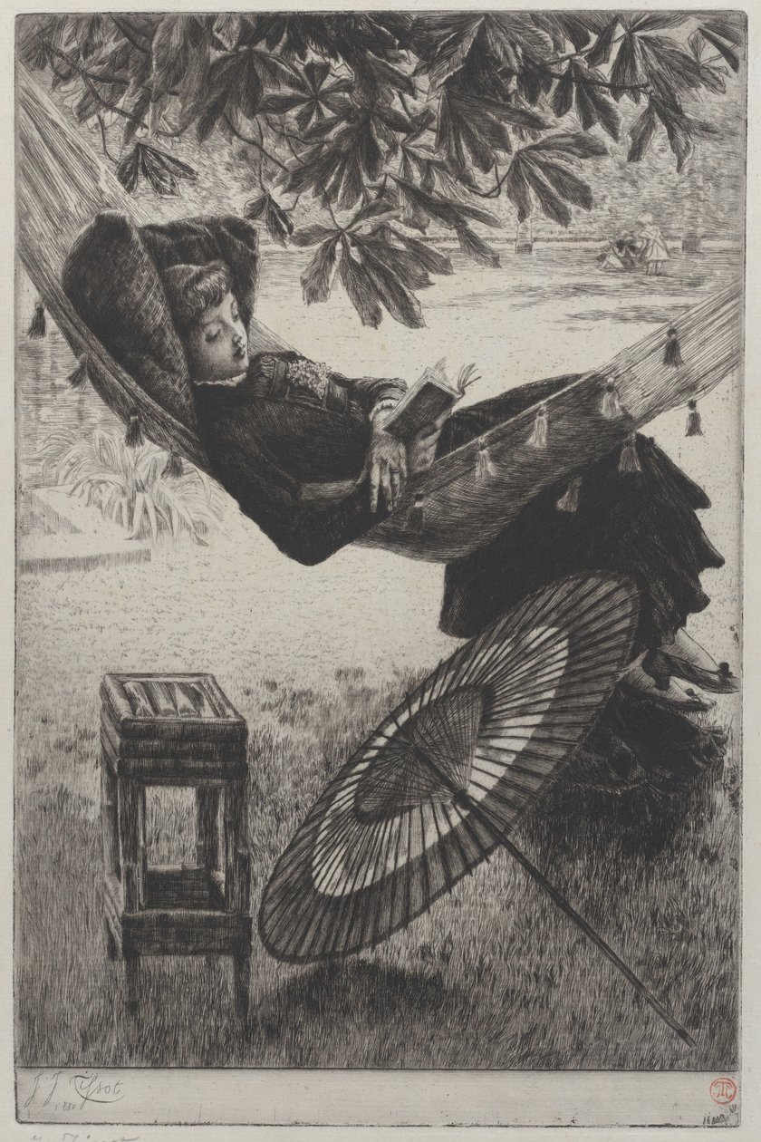 الأرجوحة ، 1880. بواسطة جيمس تيسو