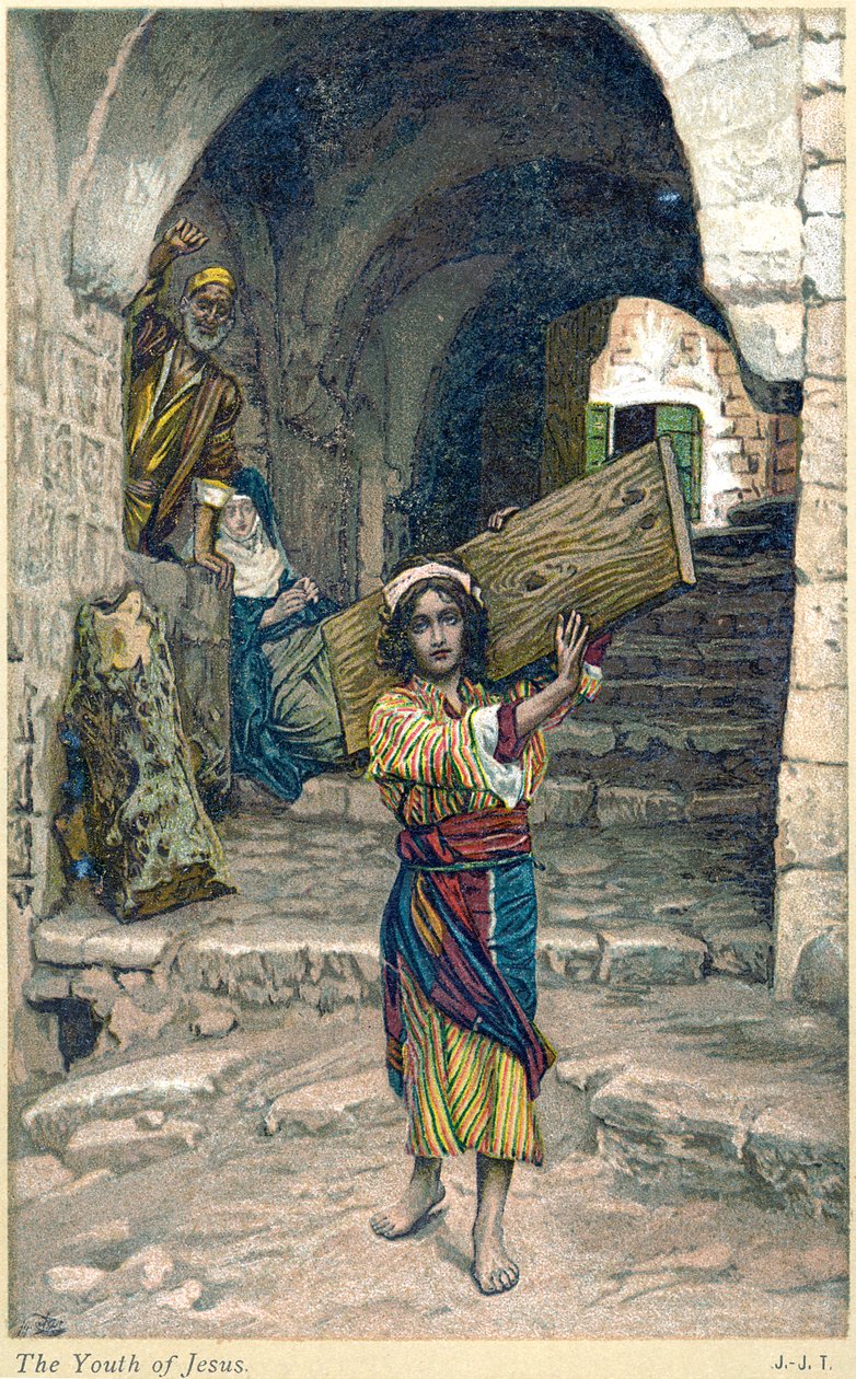 "شباب يسوع" عام 1897 بواسطة جيمس تيسو