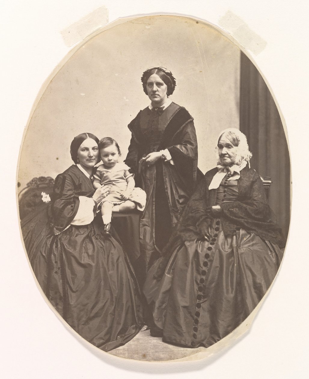 أربعة أجيال ، كاليفورنيا. 1860. بواسطة جيمس والاس بلاك