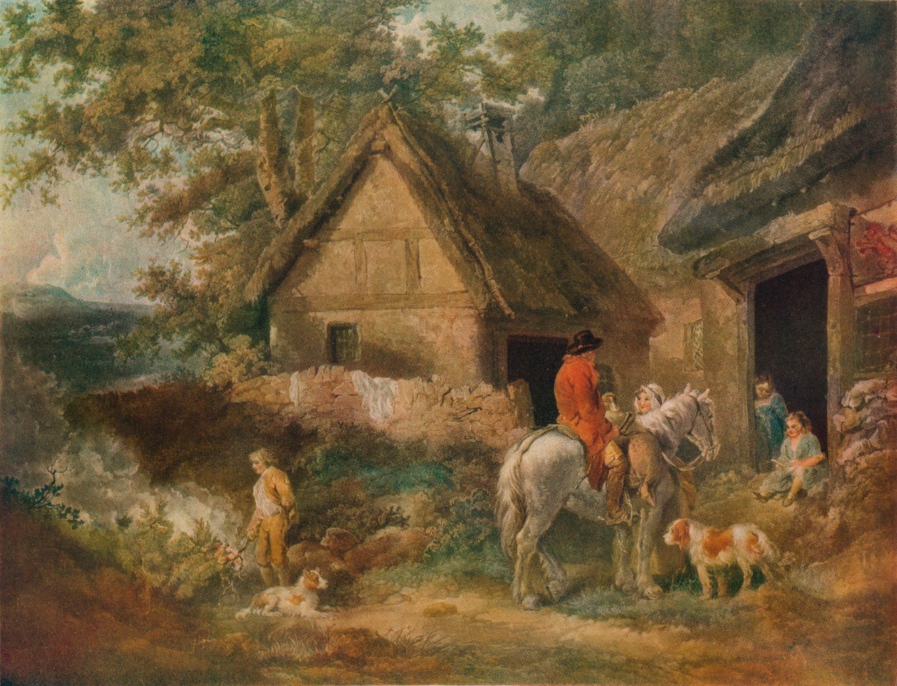 صبي يعمل في حرق الأعشاب ، 1799 بواسطة جيمس وارد