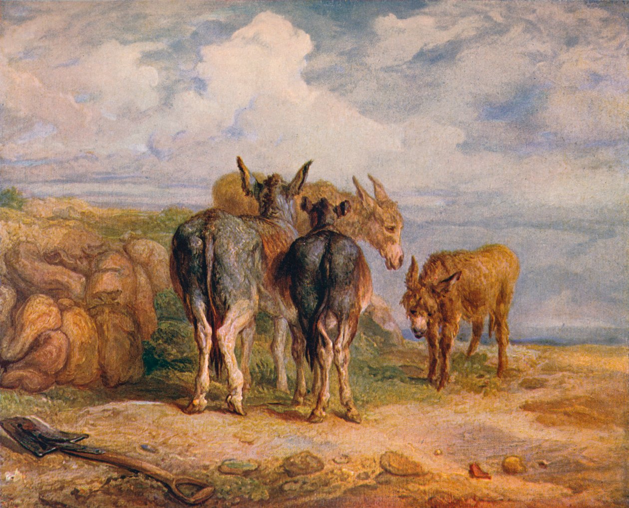 الحمير ، c1831 1904 بواسطة جيمس وارد
