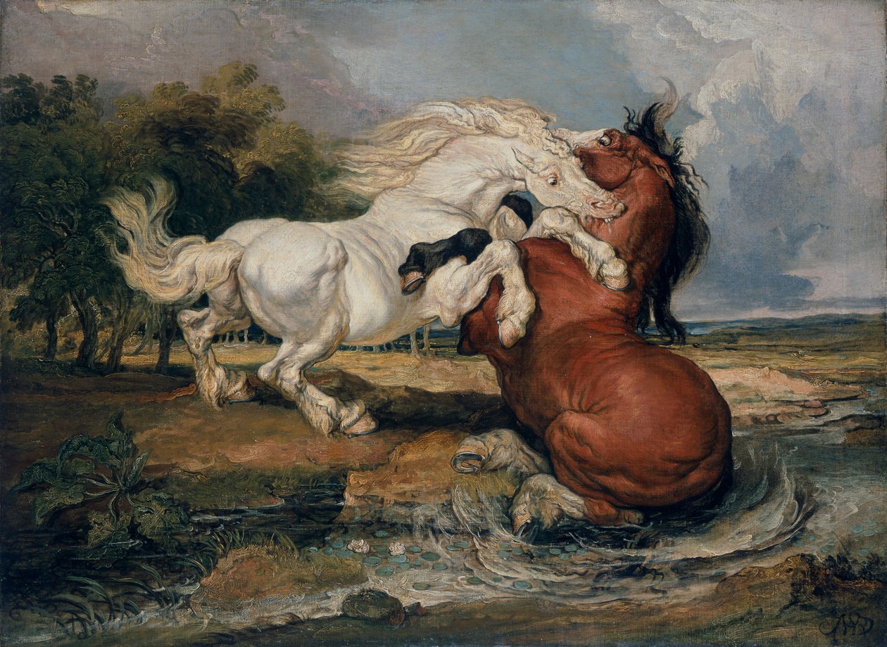 "خيول قتالية" ، 1808 بواسطة جيمس وارد