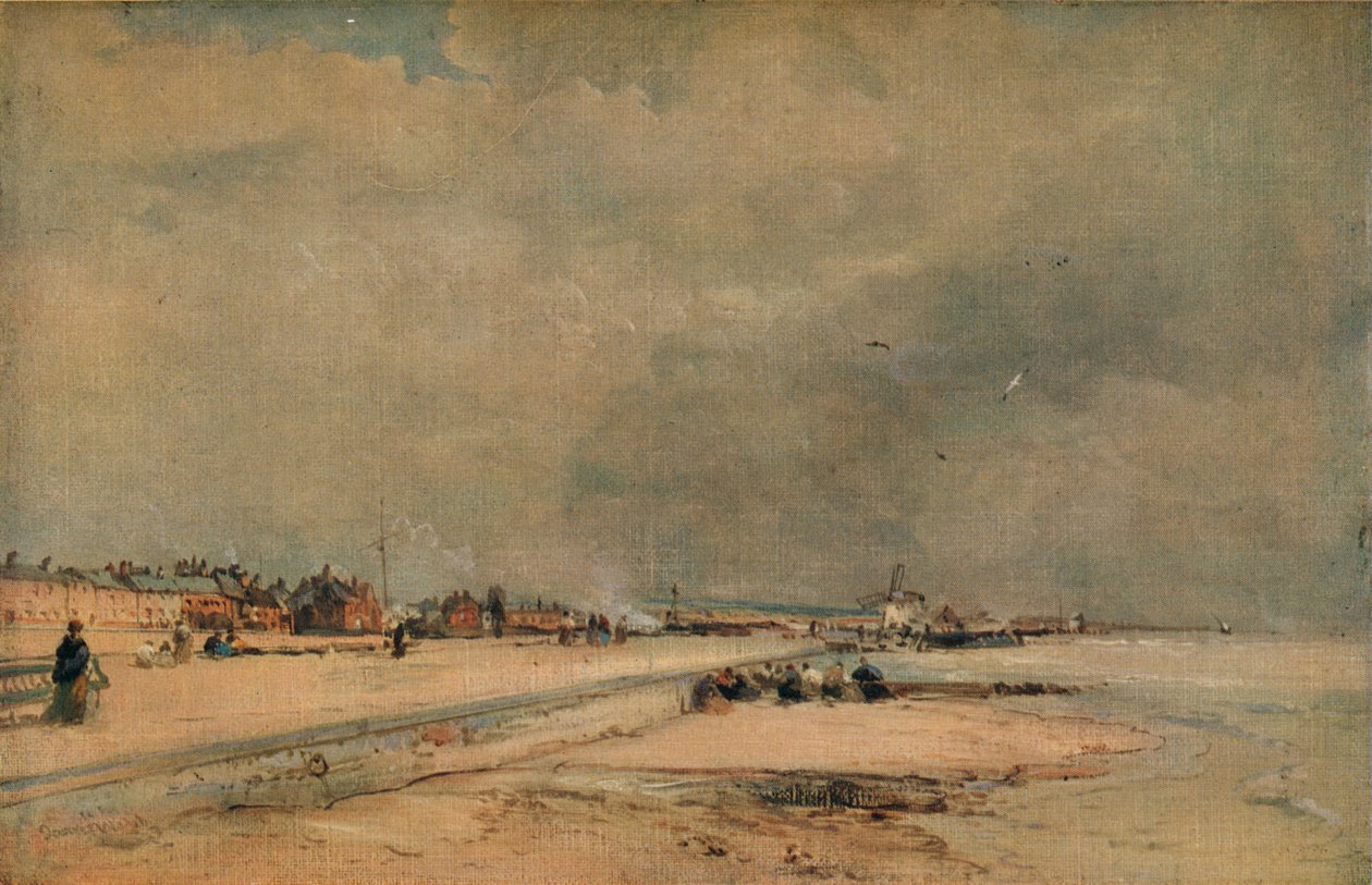 Littlehampton ، وينتر ، c1868 بواسطة جيمس ويب