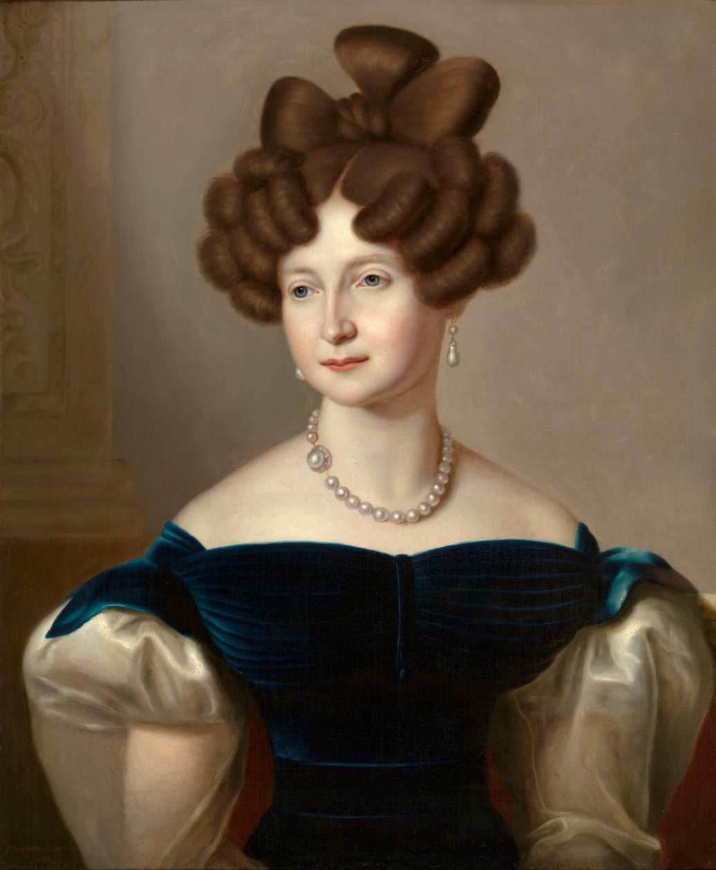 آنا بافلوفنا ، دوقة روسيا الكبرى (1795-1865) بواسطة جان بابتيست فان دير هولست