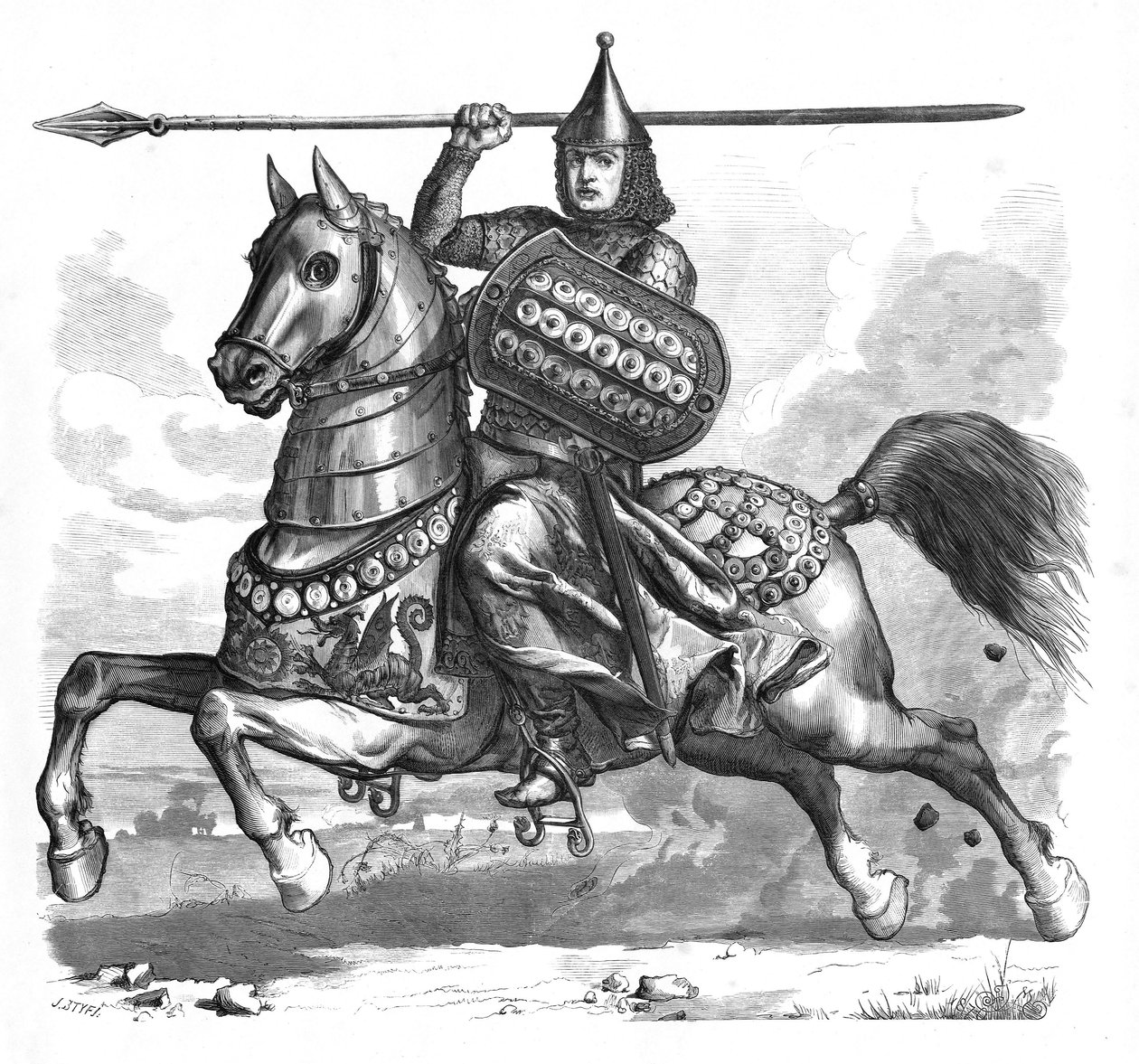 الأمير Trojden Czerski الرسم جان ماتيجكو 1876 بواسطة جان الوزي ماتيجكو