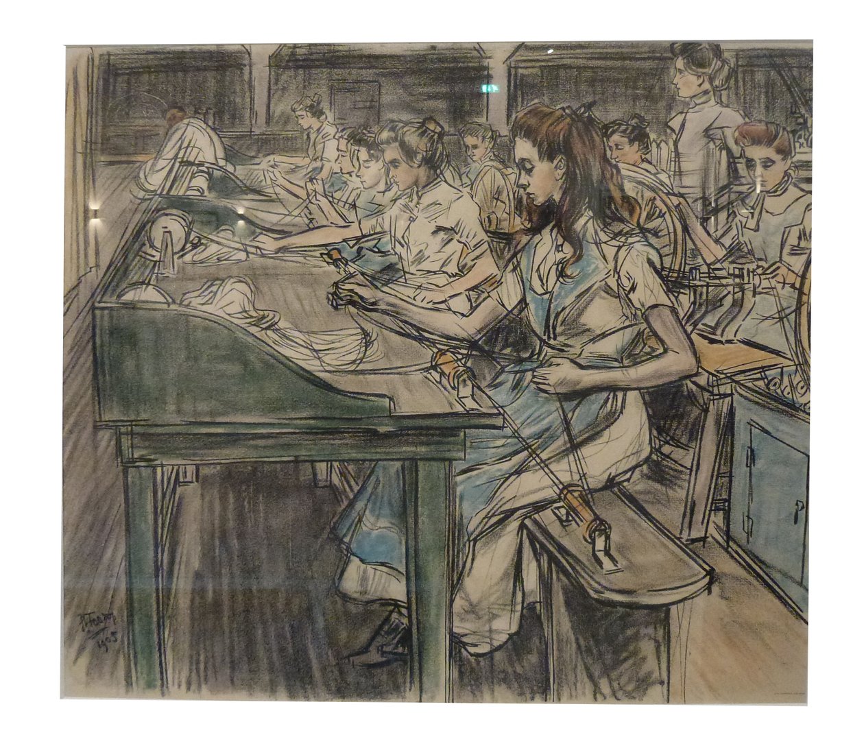 Fluffers حفرة 1 من 12 lithos Toorop مصنوعة حول تصنيع الشموع بواسطة جان تروب