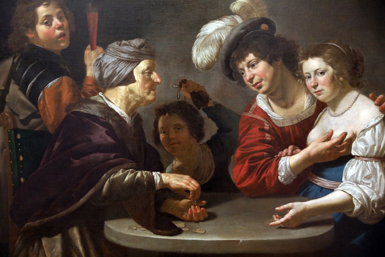 الوسيط والتفاصيل ج. 1625-30 بواسطة جان فان بيليرت أو بيليرت