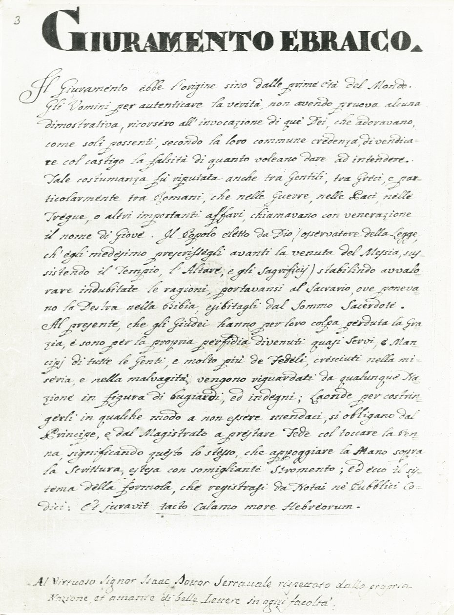 القسم اليهودي ، صفحة من "Gli abiti dei Veneziani" (حبر على ورق) (انظر 188184 للتوضيح المصاحب) بواسطة جان فان جريفينبروك
