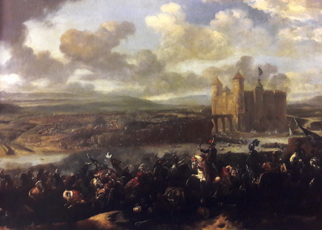 معركة خوتين عام 1673 بواسطة جان فان هوشتنبرغ