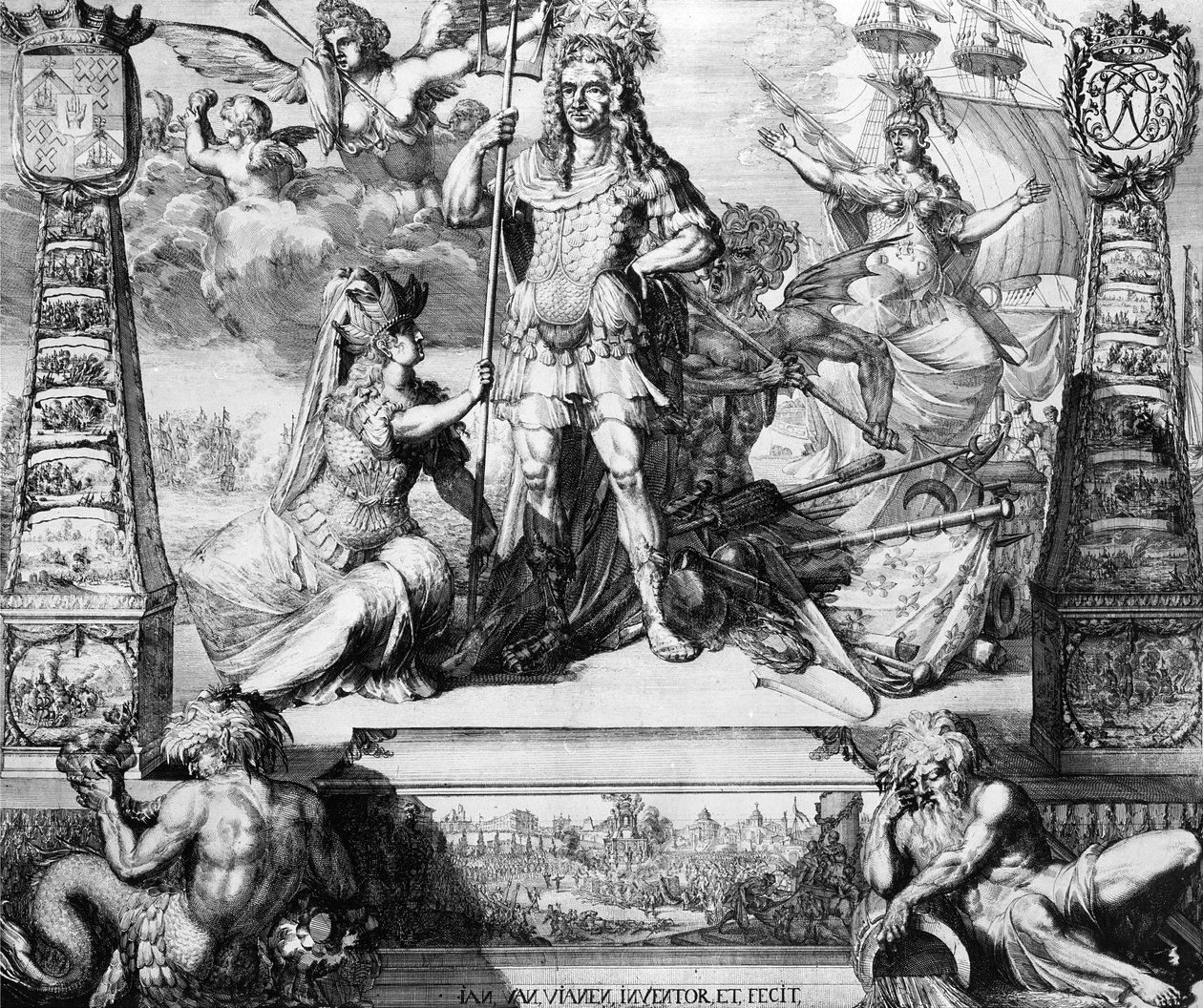 صورة مجردة لكورنيليس ترومب ، 1688 بواسطة جان فان فيانين