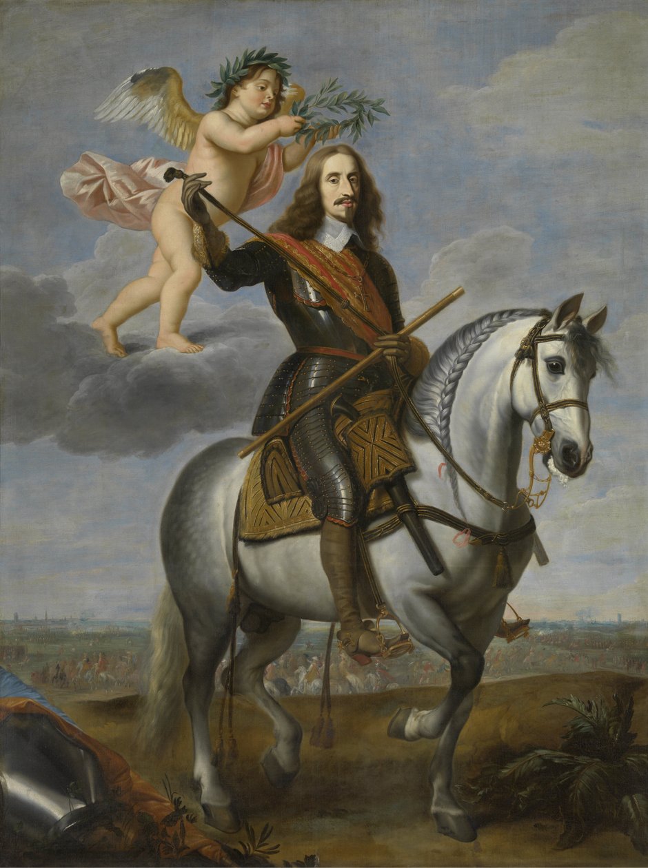 صورة الفروسية للأرشيد ليوبولد فيلهلم (1614-1662) بواسطة جان فان دين هويك