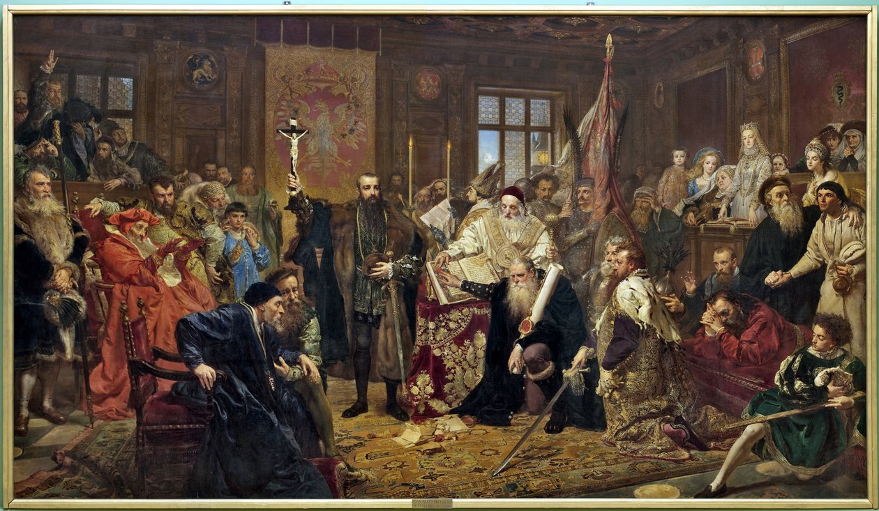 اتحاد لوبلان ، 1869 بواسطة جان الوزي ماتيجكو