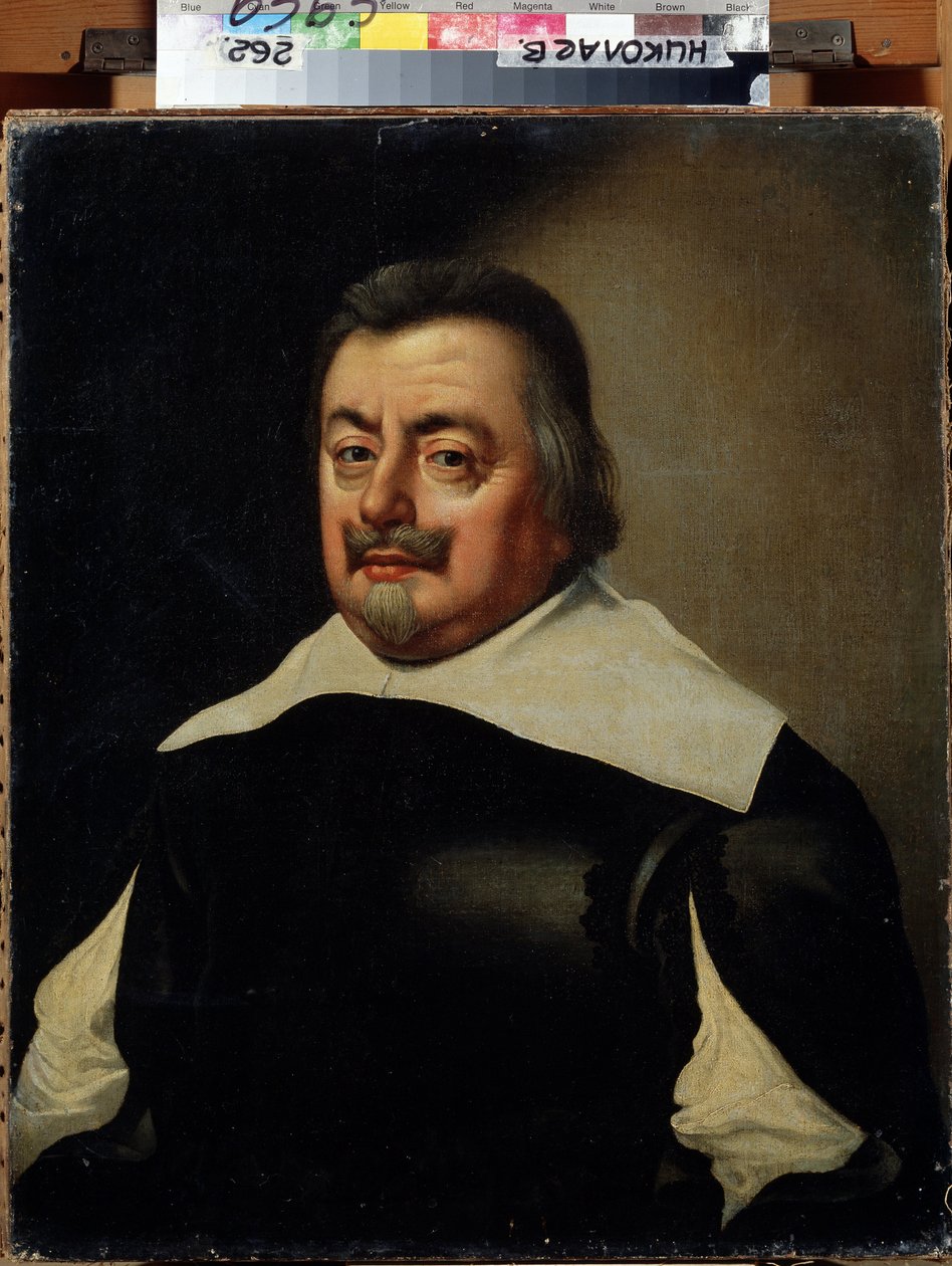 صورة لرجل مع درع. (صورة لرجل ذو درع). رسم جان أنتونيس فان رافستين (1572-1657). الفن الهولندي في القرن السابع عشر. متحف دبليو ويريشاجين الإقليمي للفنون ، ميكولايف ، أوكرانيا بواسطة جان أنتونيس. فان رافيستين