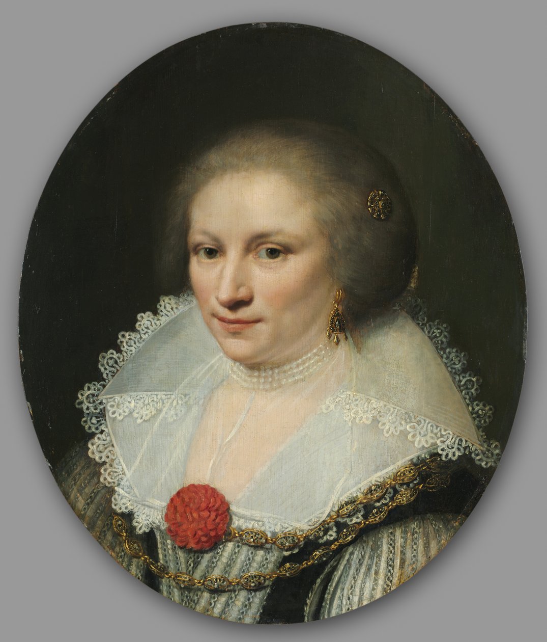 صورة لامرأة ، 1620s. بواسطة يان أنتونيس فان رافيستين