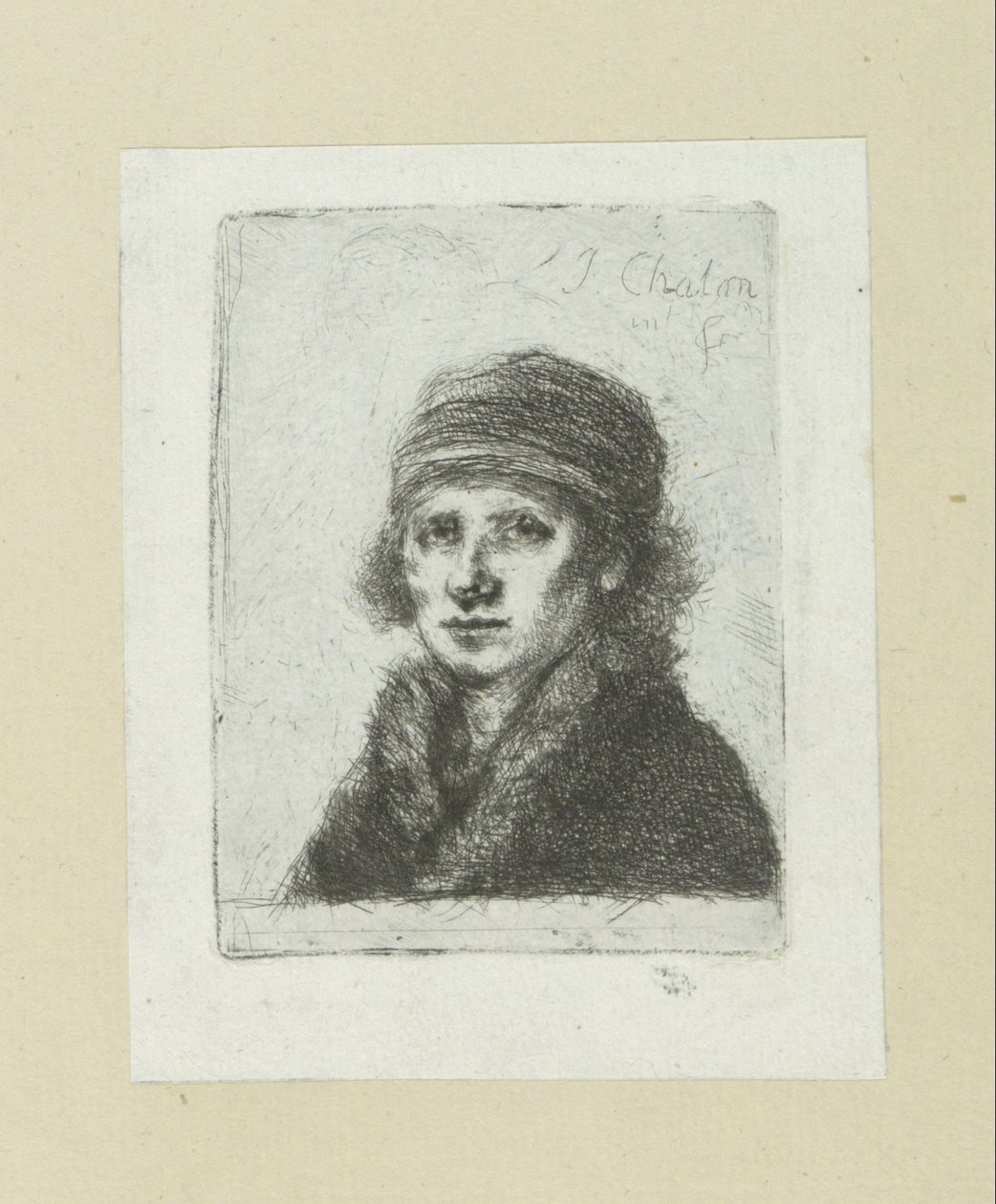 جونغ مان يضع bontkraag العمل الكامل للنقش لجون شالون / Oeuvre Complette des Eaux Fortes par Jean Chalon (عنوان السلسلة) بواسطة جان شالون