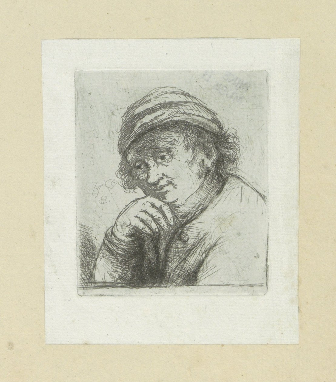 الرجل يضع يده على زيجن العمل الكامل للنقش لجون شالون / Oeuvre Complette des Eaux Fortes par Jean Chalon (عنوان السلسلة) بواسطة جان شالون