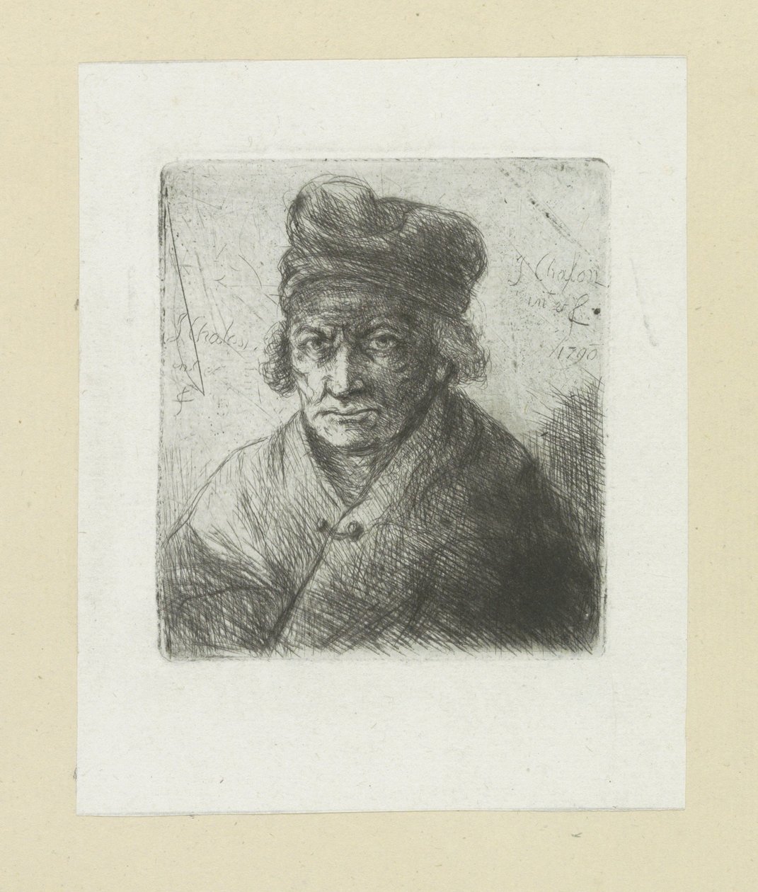 رجل عود يضع الحمقى العمل الكامل للنقش لجون شالون / Oeuvre Complette des Eaux Fortes par Jean Chalon (عنوان السلسلة) بواسطة جان شالون