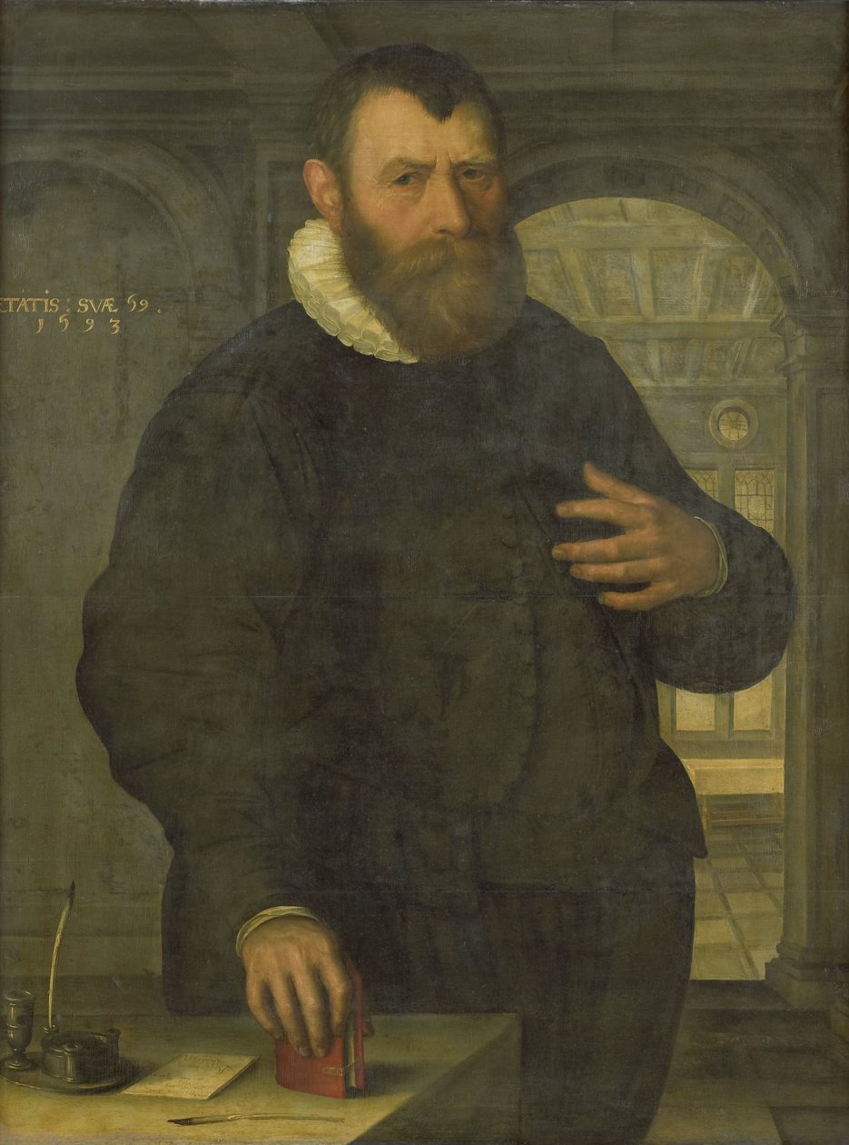 صورة بارثولوميو فان دير وير (1534-1603) بواسطة يان كلايس. (تعزى إلى)