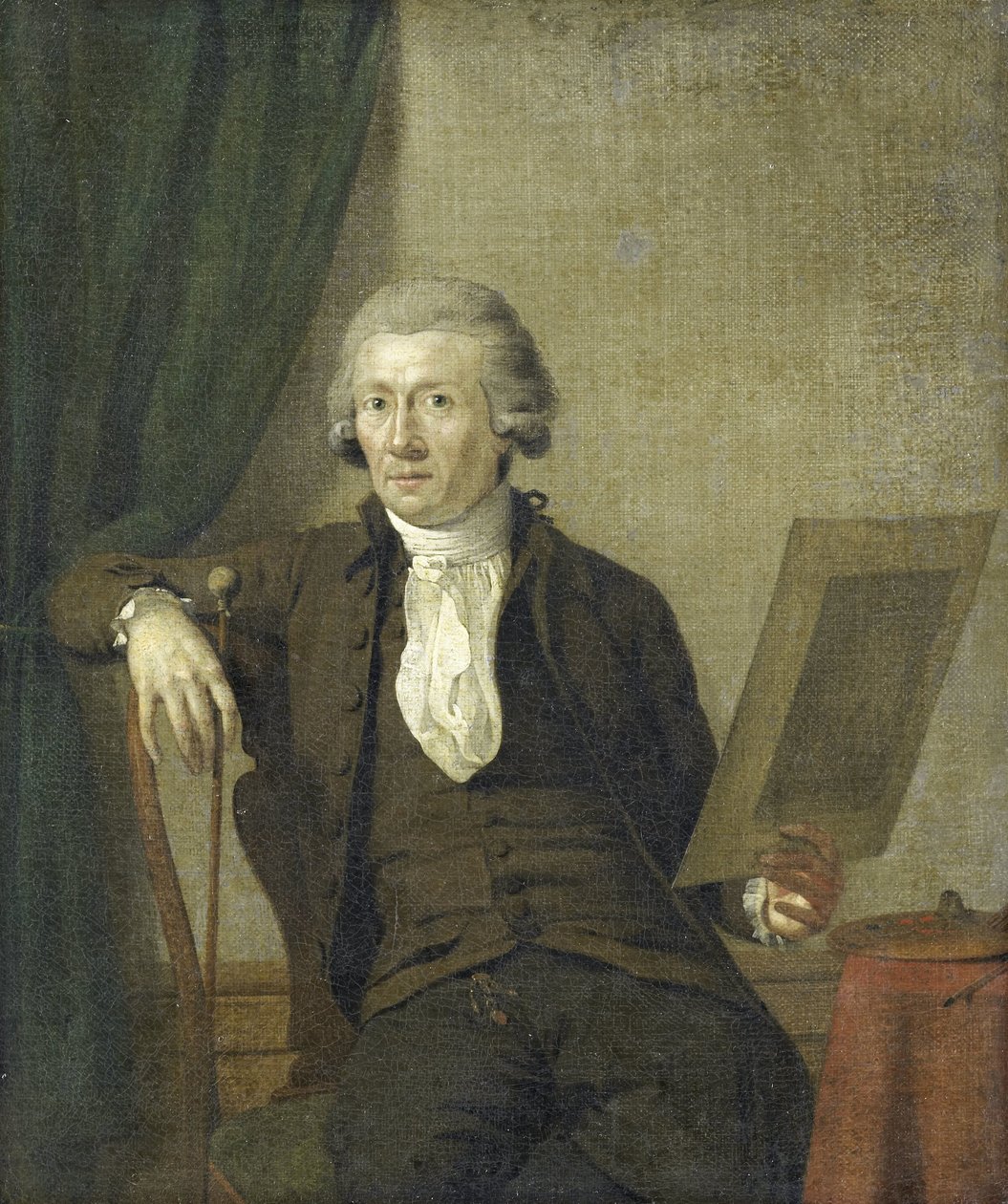 ايجبرت فان دريلست (1745-1818) ، رسام بواسطة جان إيكيلز (الثاني)