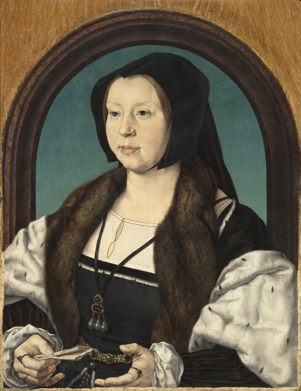 صورة لآنا دي برجيس ، c.1526-30 بواسطة يان جوسيرت