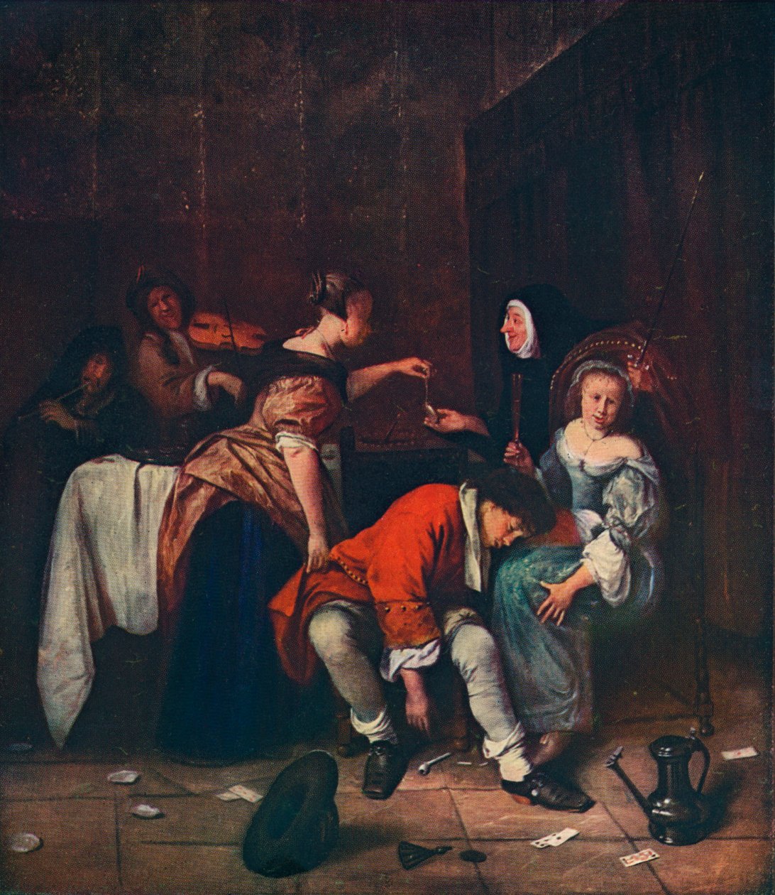 شركة سيئة ، c1665 بواسطة جان هافكسزون ستين