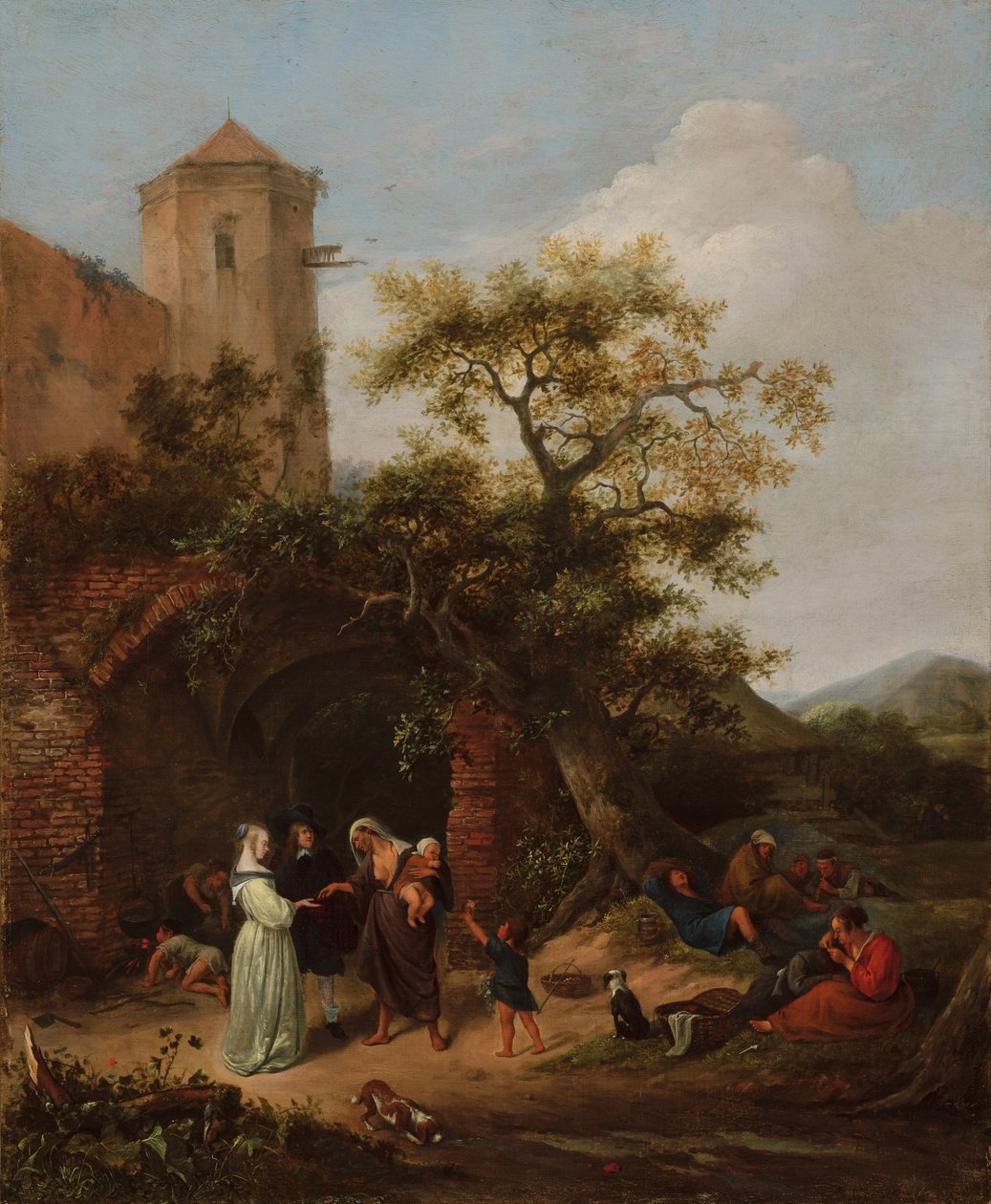 The Fortune Teller ، c.1650-1654 بواسطة جان هافكسزون ستين