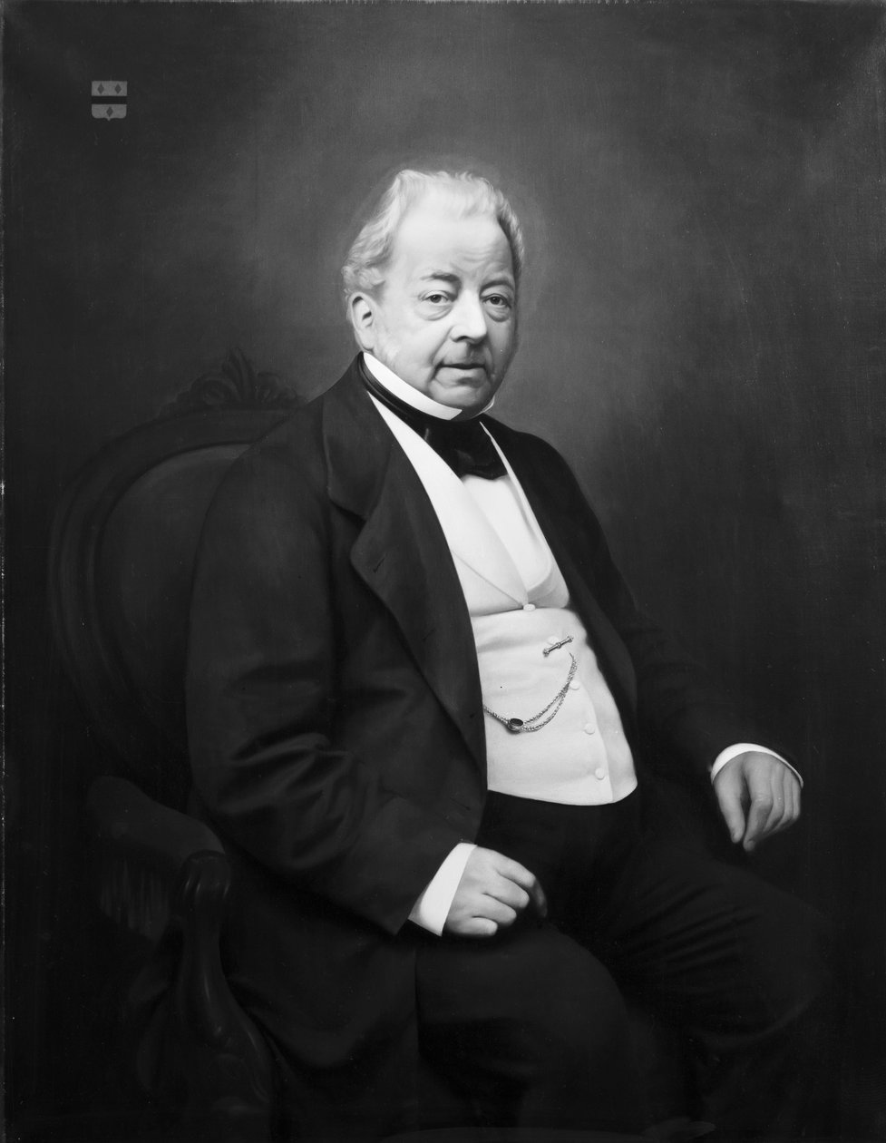 صورة لأرشيبالد جان فان دي بول (1800-1870) بواسطة جان هندريك ماشاوبت