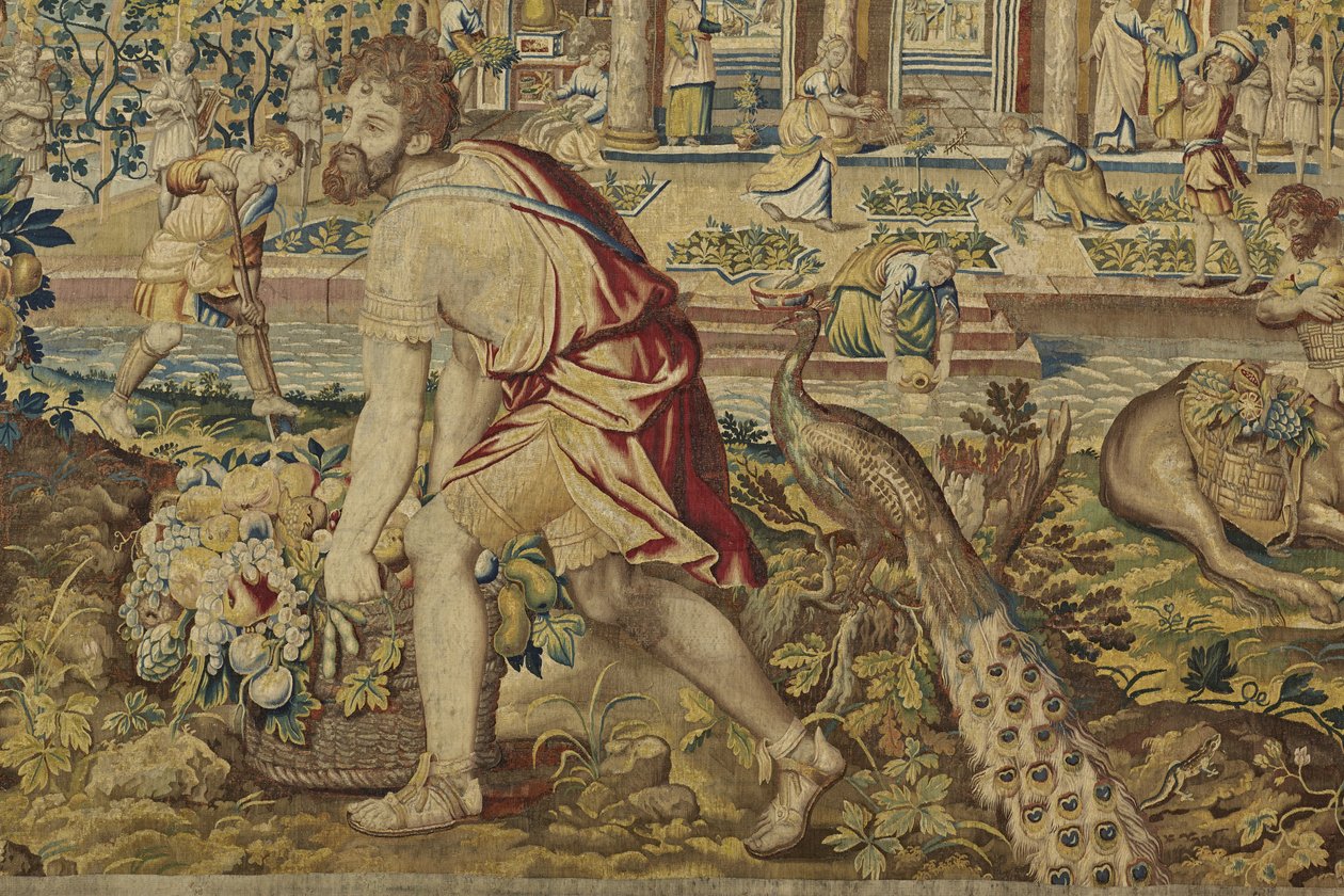 تفاصيل Vertumnus ، من Vertumnus و Pomona ، c.1630 بواسطة Jan II Raes