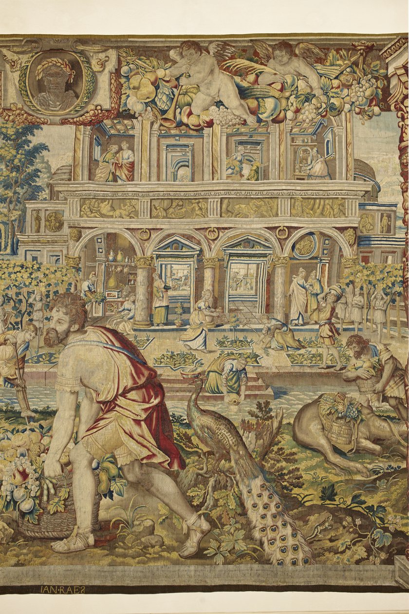 تفاصيل Vertumnus ، من Vertumnus و Pomona ، c.1630 بواسطة Jan II Raes