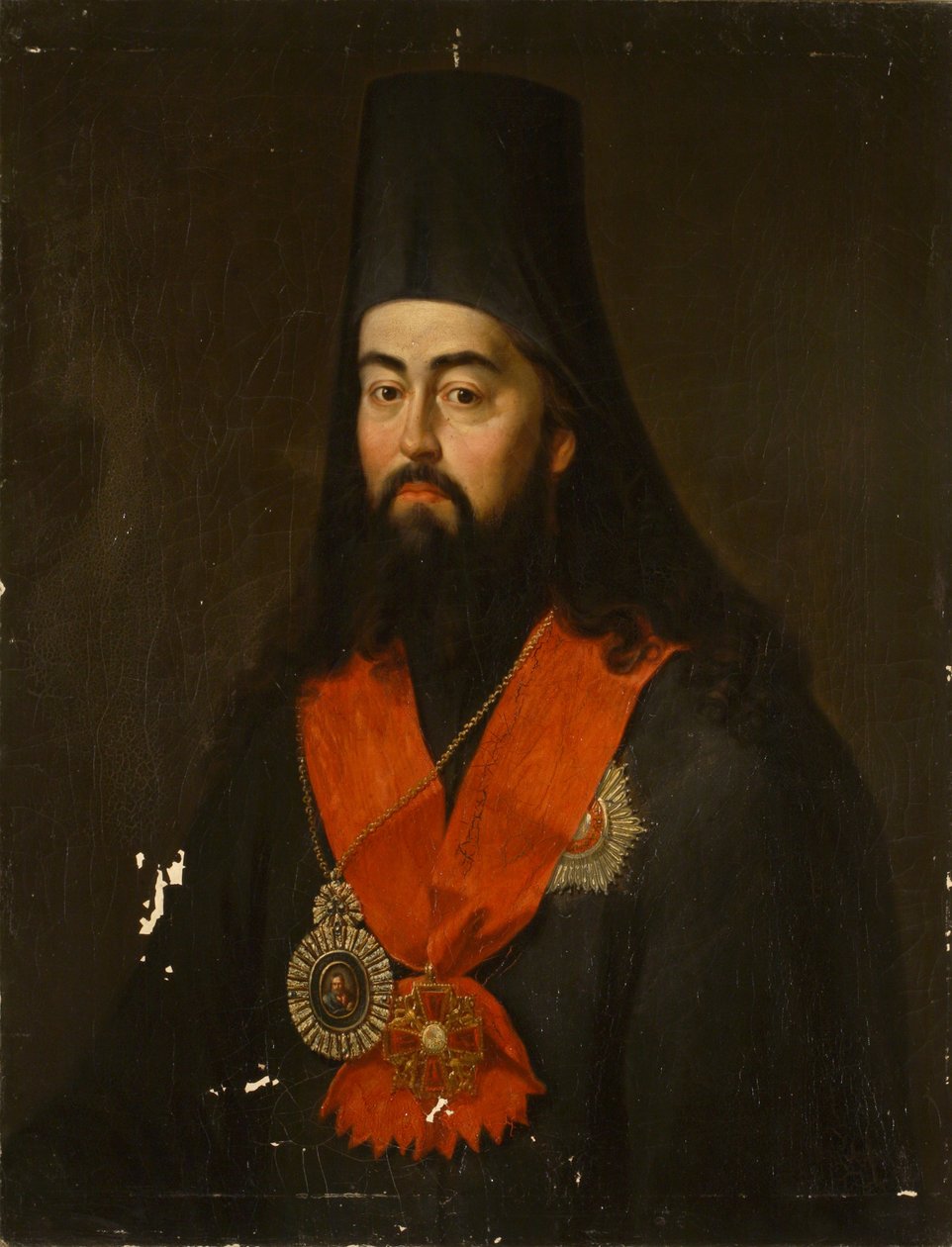 صورة المطران بافيل بونوماريف من روستوف وياروسلافل 1745-1806 ، 1836 بواسطة جان كساويري كانيفسكي