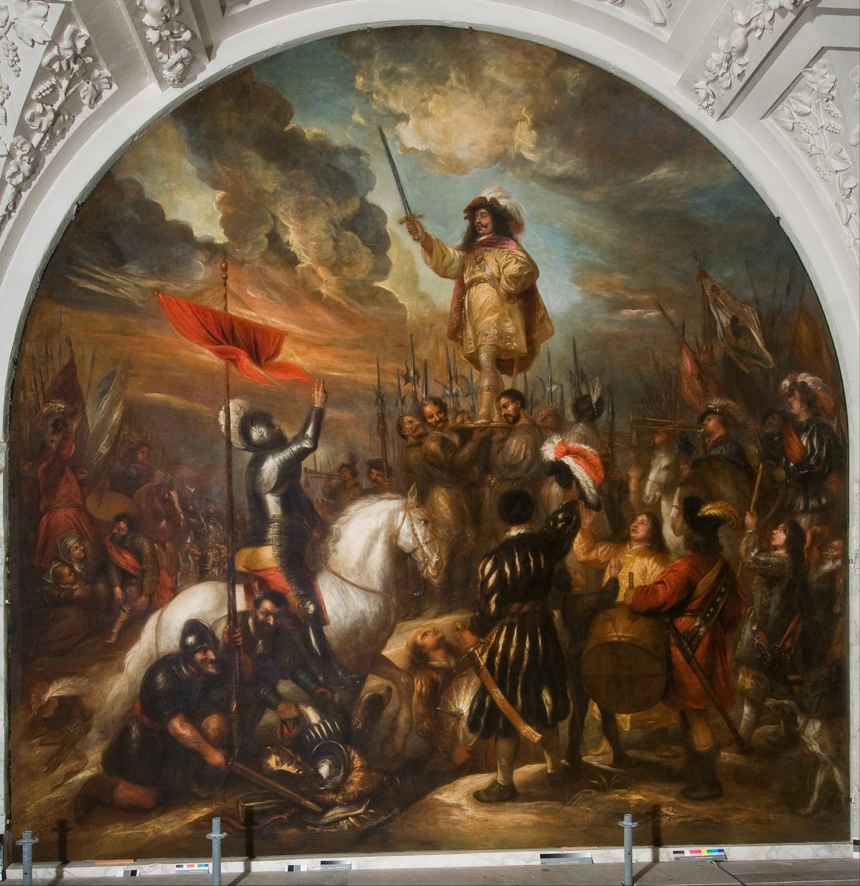 أثار Brinio على درع بواسطة جان ليفينز
