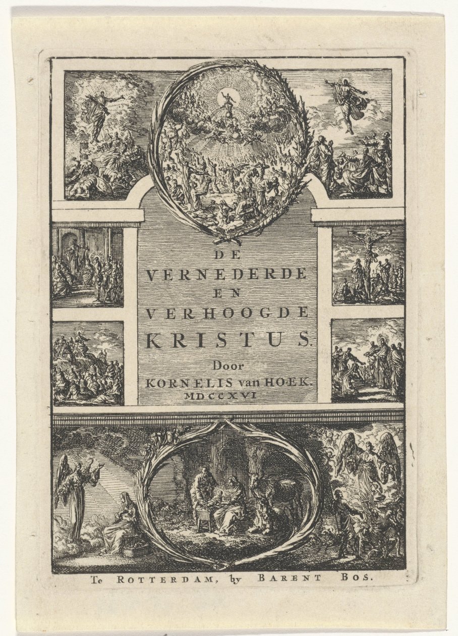 صفحة العنوان لـ Kornelis van Hoek
