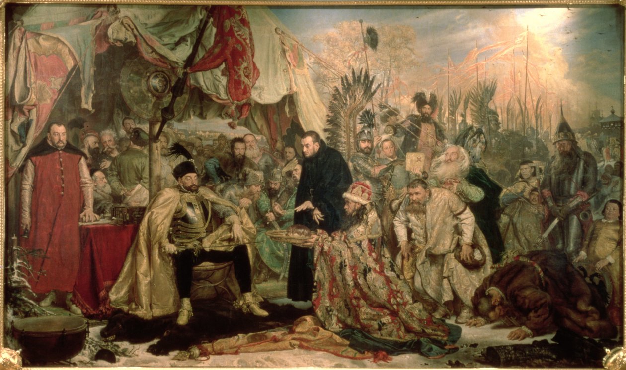 باثوري في بسكوف ، 1872 بواسطة جان الوزي ماتيجكو
