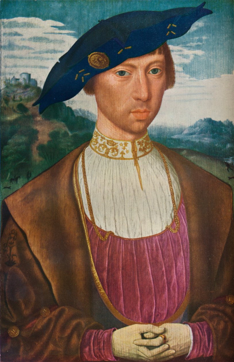 صورة لجوست فان برونكهورست ، c1520 بواسطة جان موسترت