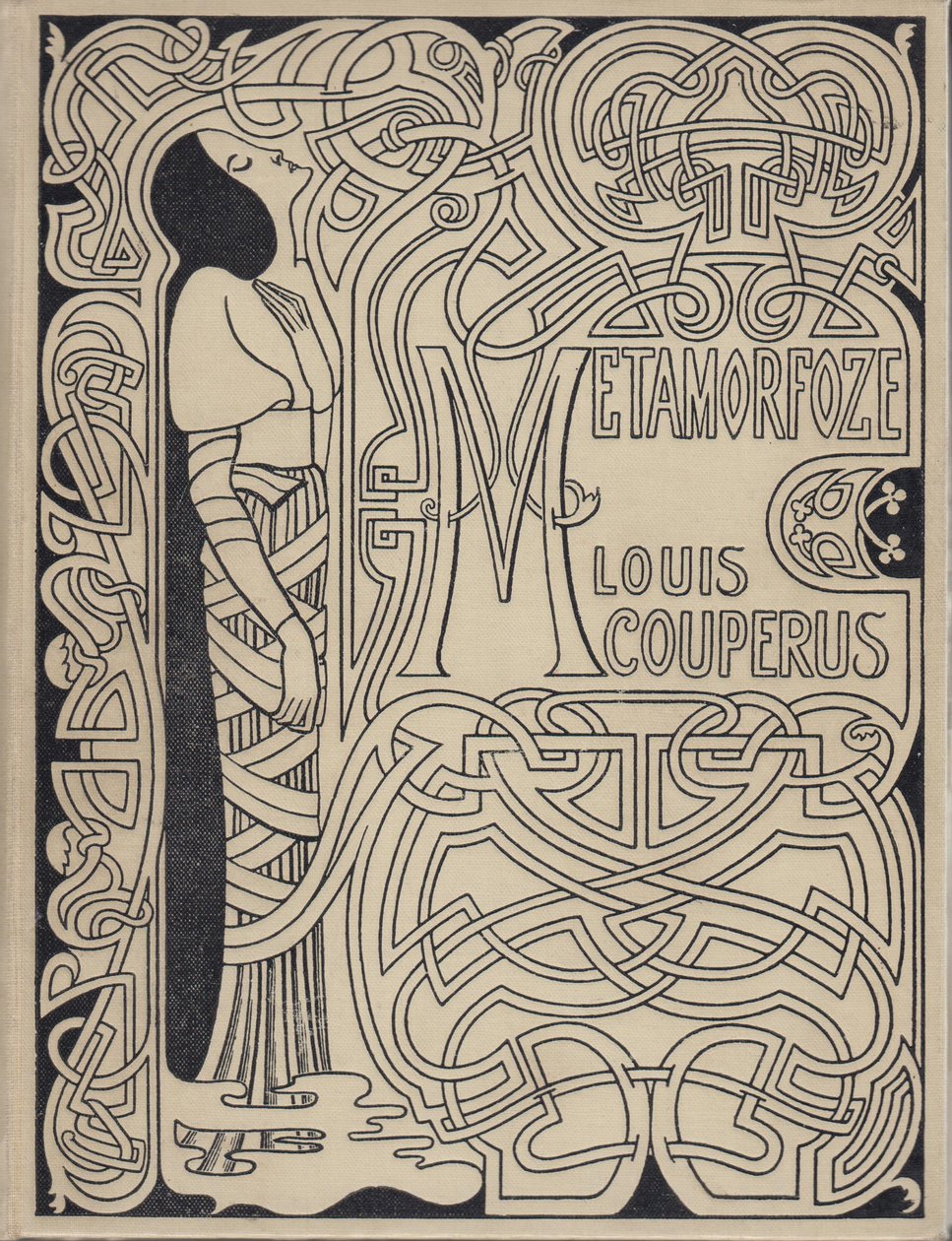 تصميم الغلاف Metamorfoze by Louis Couperus ، 1897. بواسطة جان تروب