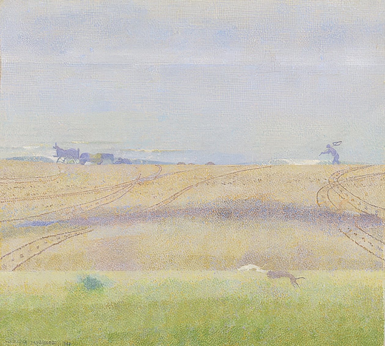 ضباب فوق البحر. 1899 بواسطة جان تروب