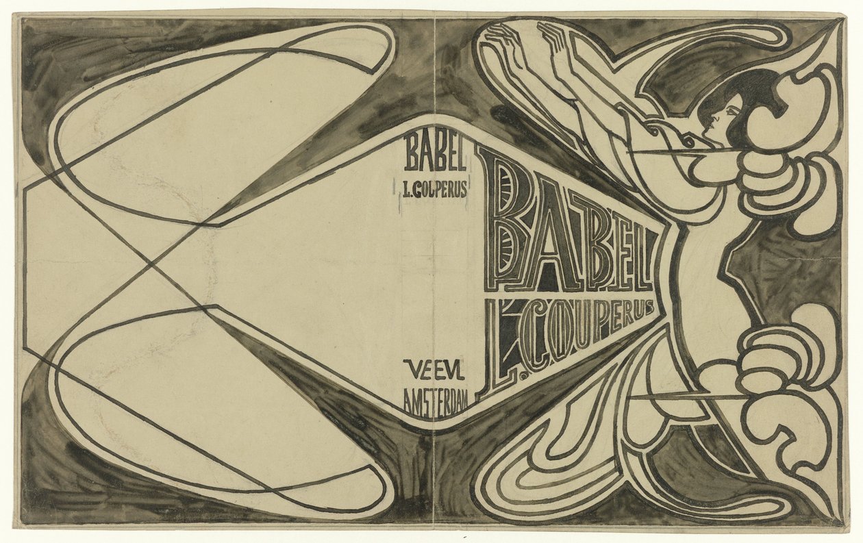 تصميم الفرقة لـ: Louis Couperus، Babel، 1901 بواسطة جان تروب