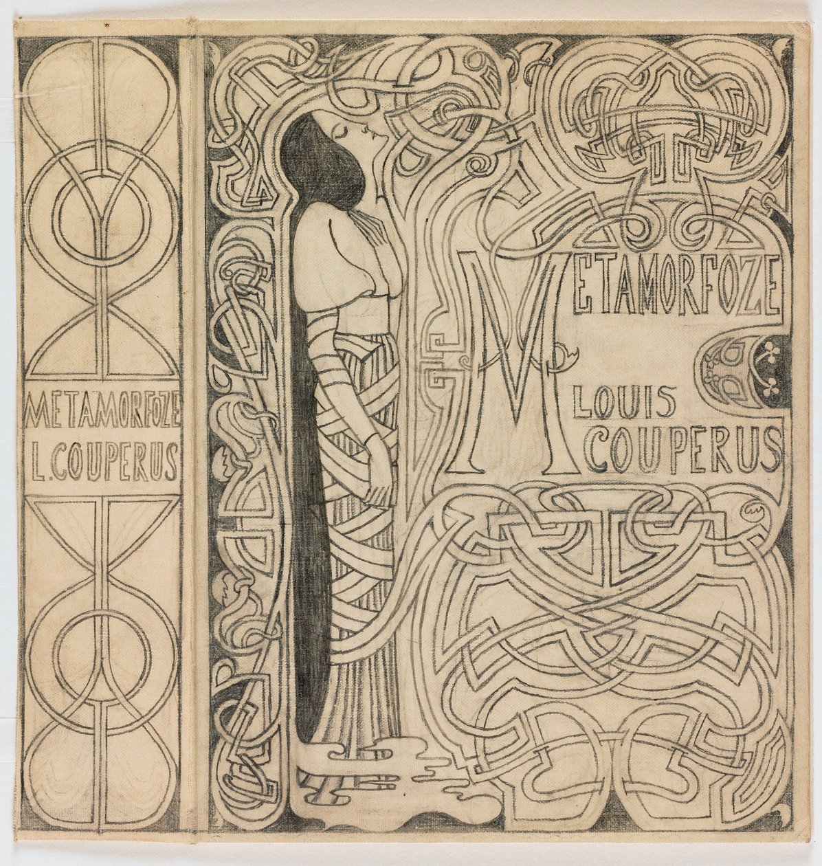 تصميم الفرقة لـ: Louis Couperus، Metamorfoze، 1897 بواسطة جان تروب