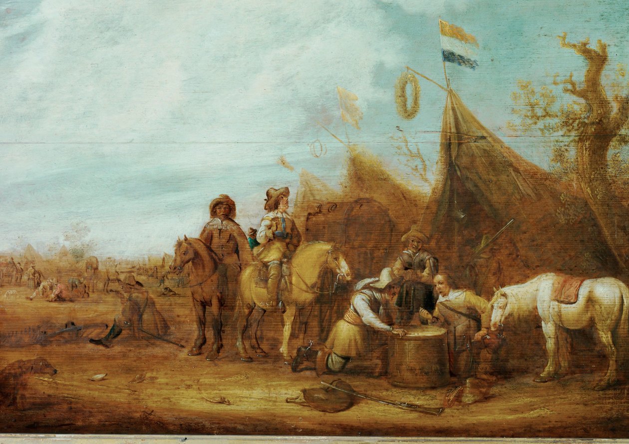 هالتي دي كافالييه (زيت على خشب) بواسطة 