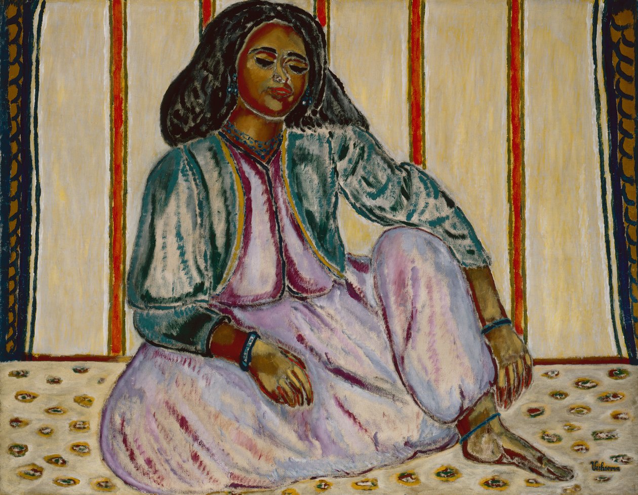 Odalisque ، c.1906 (زيت على قماش) بواسطة جان فيرهوفن