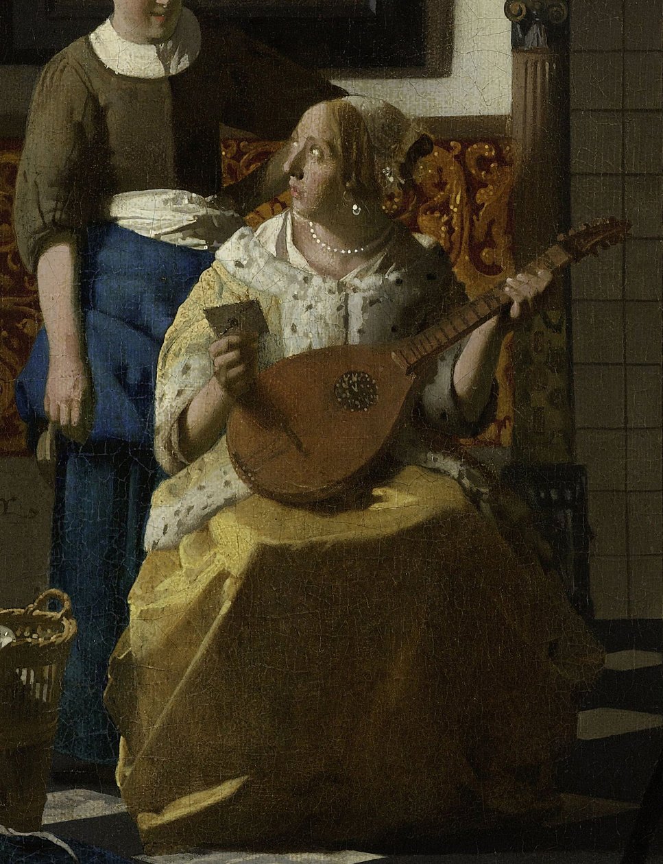 رسالة الحب ، c.1669-70 بواسطة جان فيرمير فان دلفت