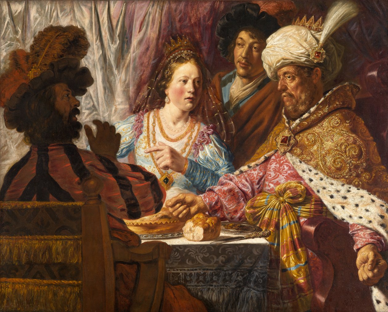 عيد استير ، ج .1625 بواسطة جان الأكبر ليفينز