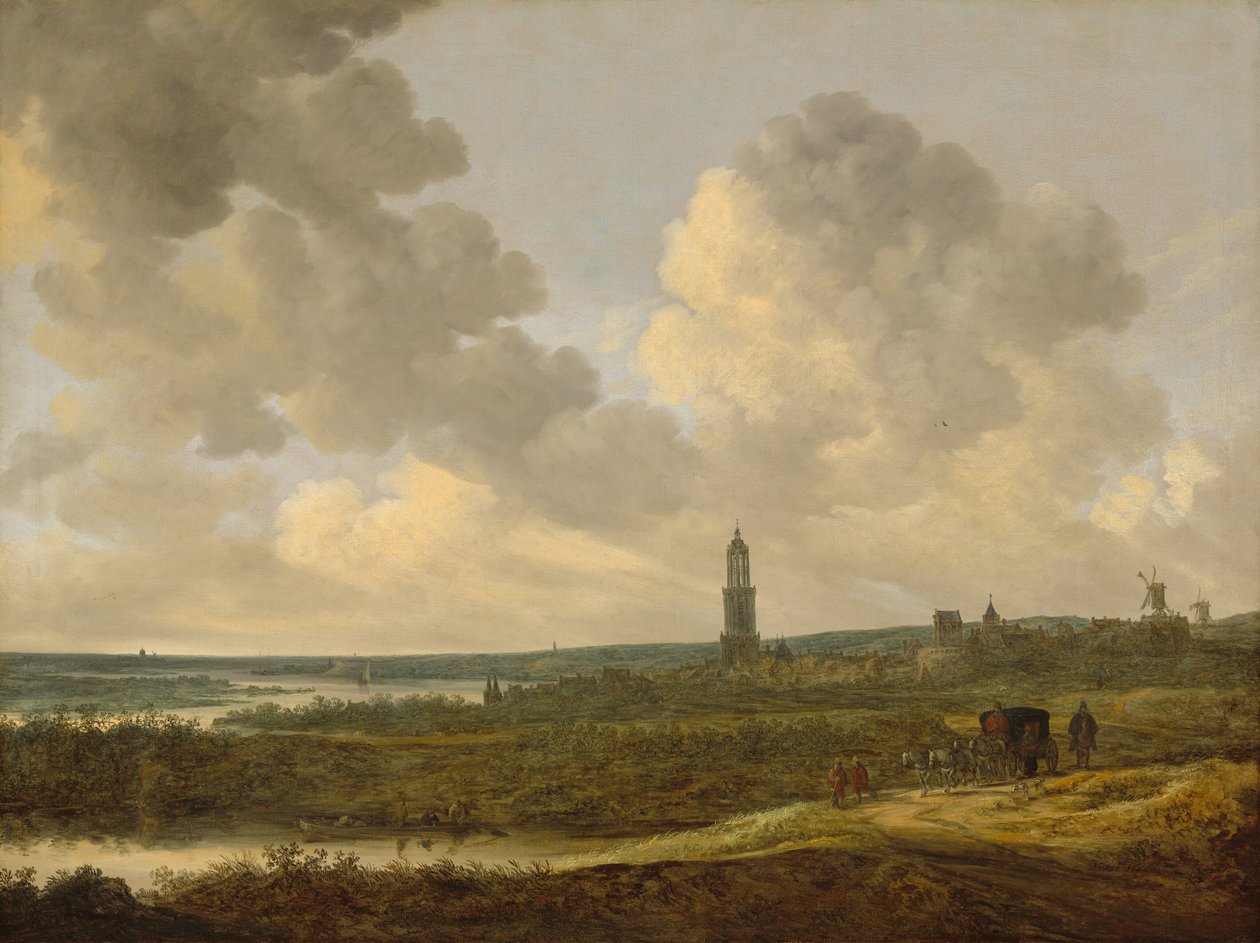 منظر لرينين ، 1646. بواسطة جان فان جوين