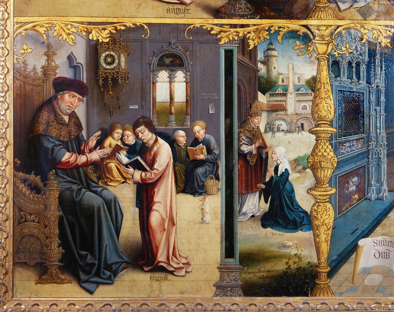 مذبح القديس أوغسطينوس بواسطة جان فان سكوريل