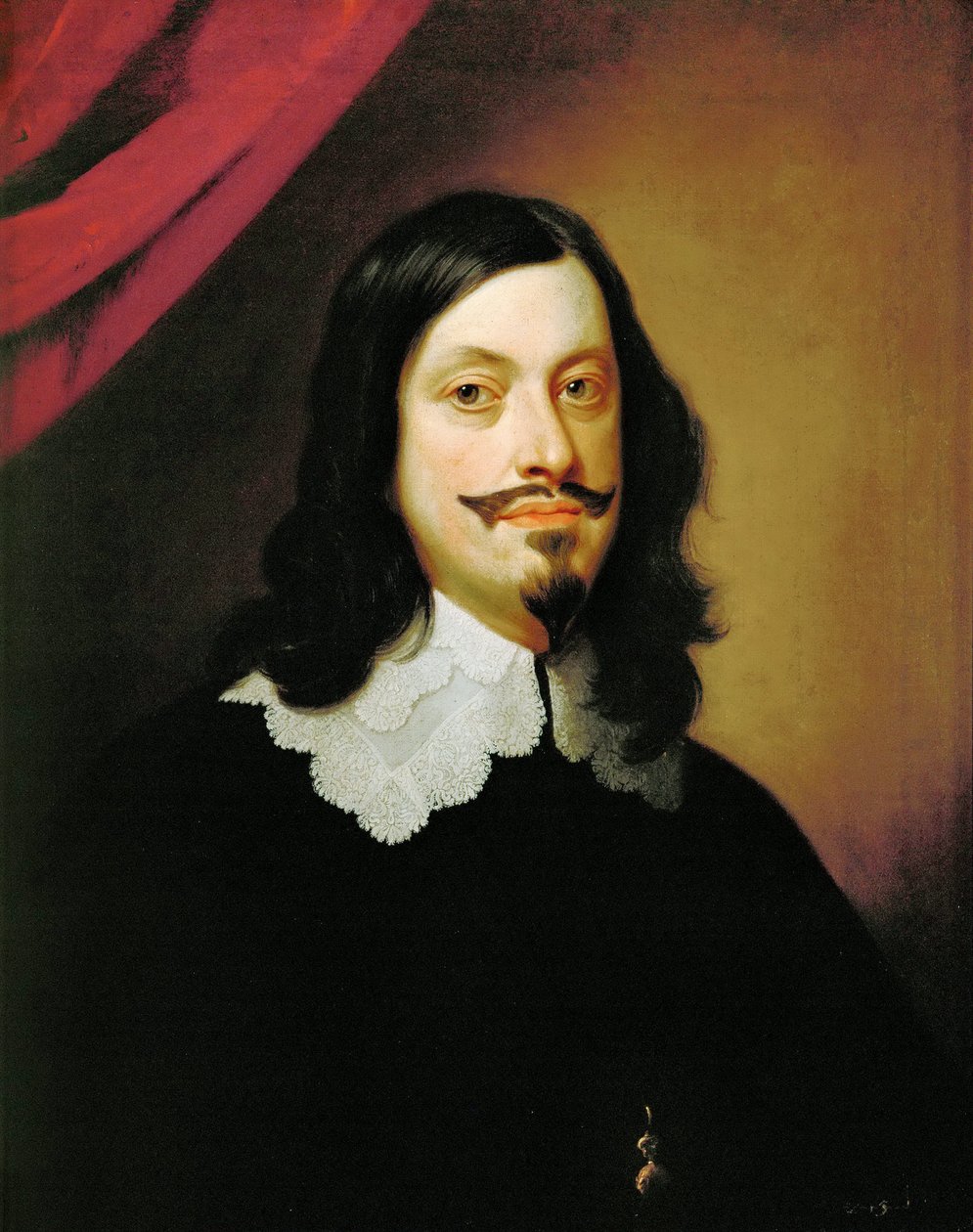 صورة للإمبراطور فرديناند الثالث (1608-1657) دي هابسبورغ - جان فان دين هويك (فان هوك ، فان هوك ، فانهوك) (1611-1651). زيت على قماش ، ج. 1643. الأبعاد: 74.5x61 سم. متحف تاريخ الفن ، فيين بواسطة جان فان دين هويك