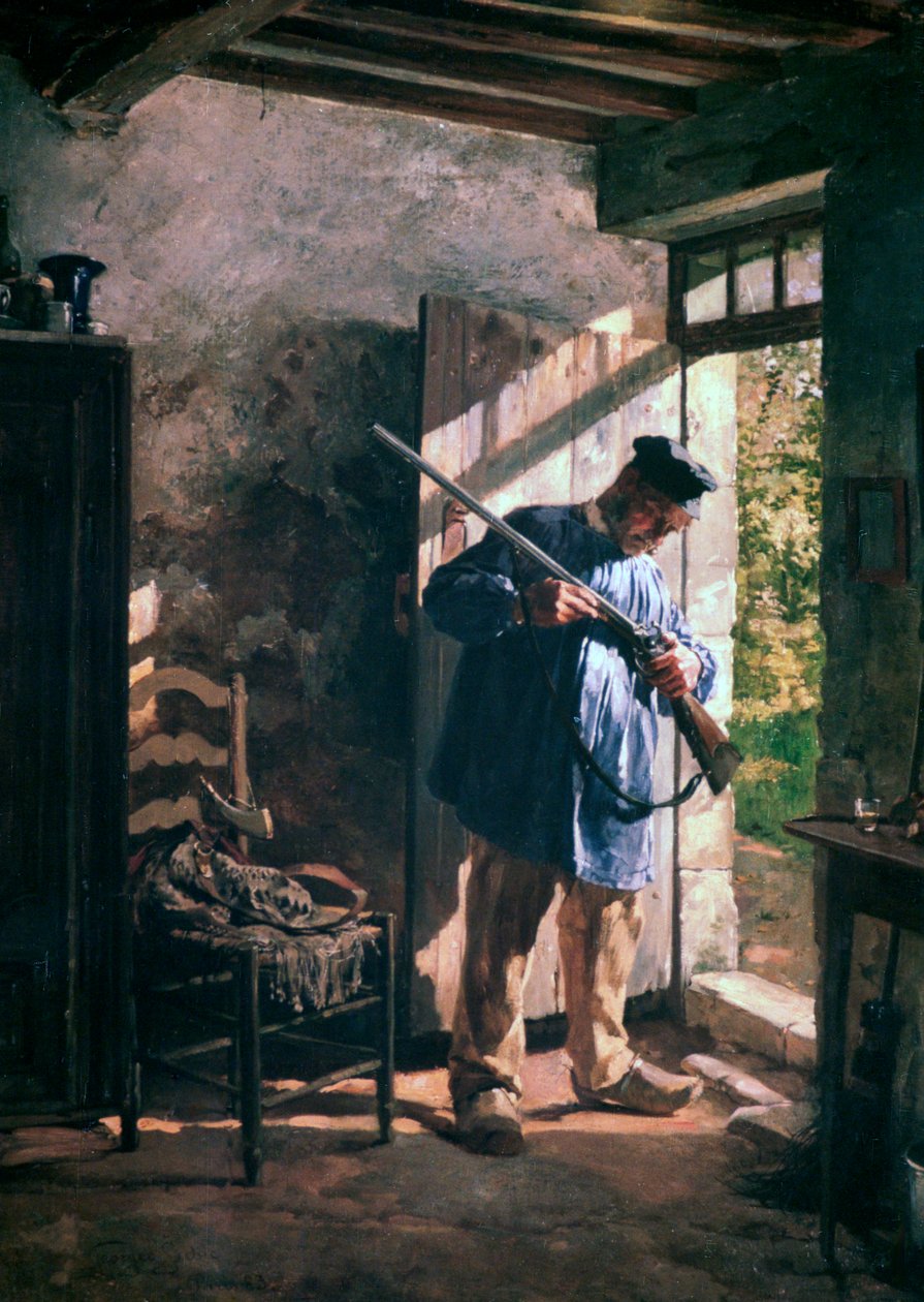 قبل الصيد ، 1883 بواسطة جانيز زوبيك