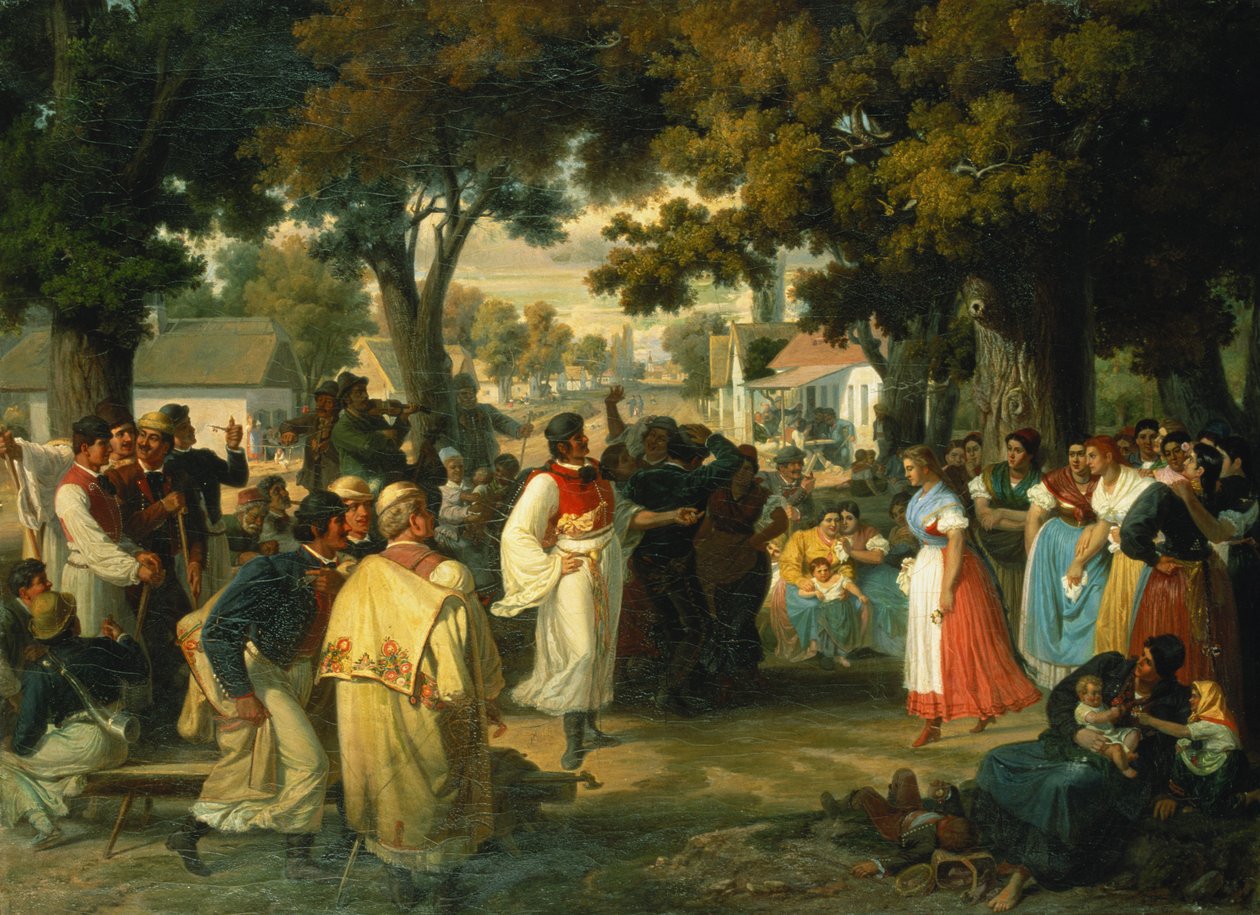 يُطلب من Belle of the Village رقصة بواسطة جانوس جانكو