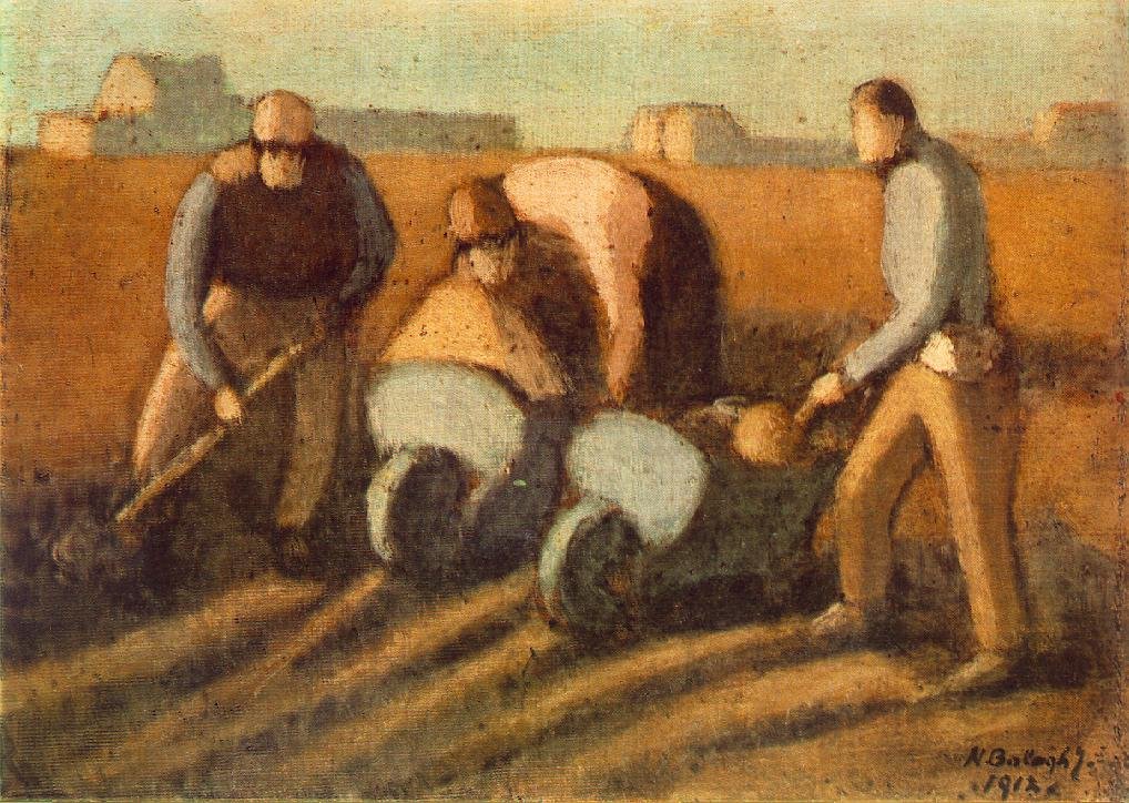 Navvies مع بارو بواسطة يانوس ناجي بالوغ